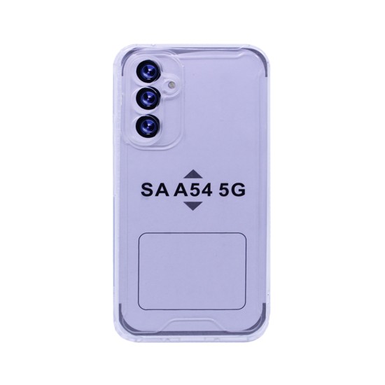 Hard Silicone Case for Samsung Galaxy A54 5G Transparent